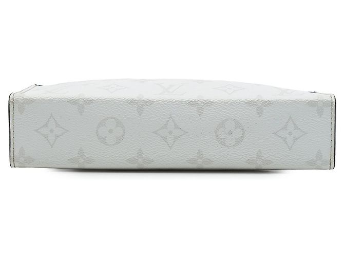 Louis Vuitton White Monogram Taigarama Gaston Wearable Wallet - vista 3