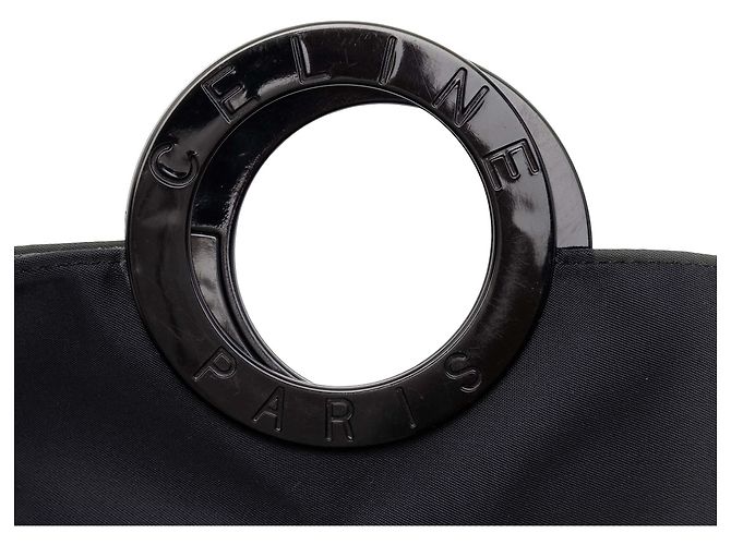 Céline Borsa Celine Black Nylon Ring - vista 5