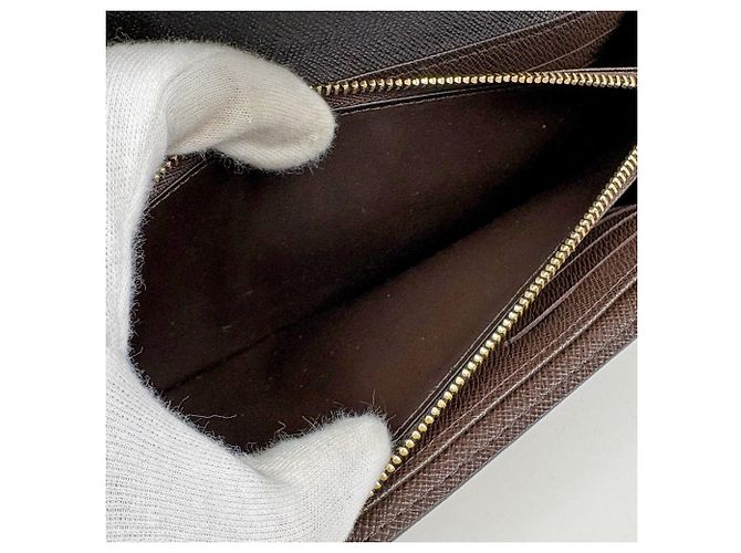 Louis Vuitton Portefeuille Sistena Bi-fold Long Wallet in Brown Damier Canvas - vista 5