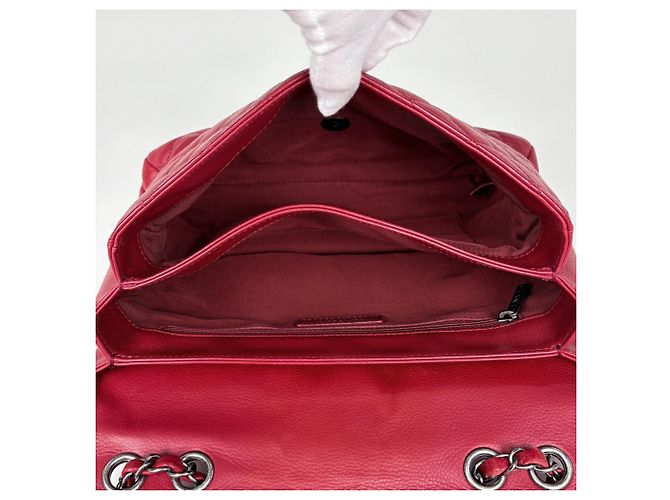 Bolsa de ombro Chanel vermelha - vista 10