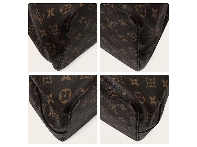 Louis Vuitton Monogram NéoNoé MM Borsa a Secchiello Rossa - vista 7