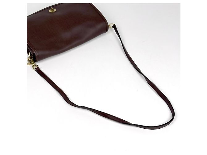 Coach Handtasche aus braunem Leder - Ansicht 7