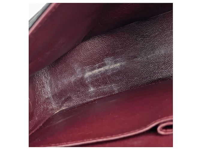 Borsa a tracolla Chanel Matelassé in pelle nera - vista 9