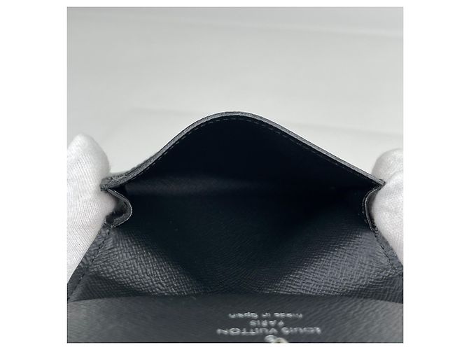 Portabiglietti Louis Vuitton Damier Graphite - vista 6