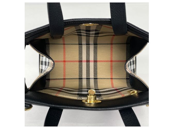 Bolso Tote Burberry Mini Check Cotswolds - vista 7