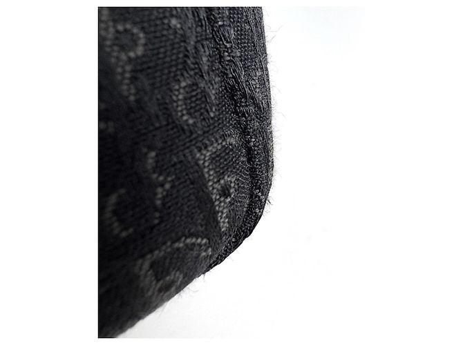 Christian Dior Trotter Shopper aus schwarzem Canvas - Ansicht 3