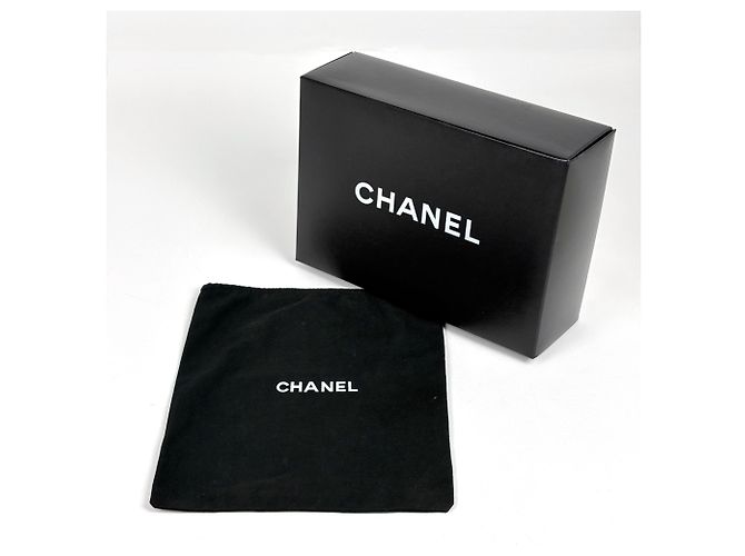 Borsa a tracolla Chanel in pelle nera - vista 11