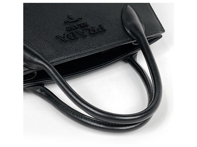 Borsa a mano Prada in pelle Saffiano - vista 5