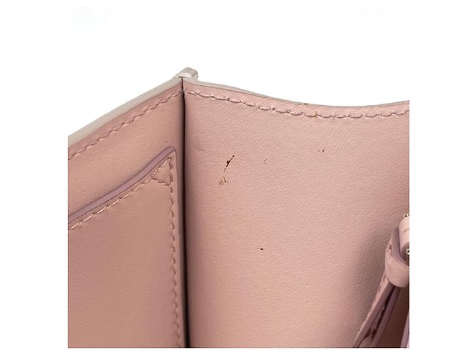 Borsa a tracolla in pelle rosa Salvatore Ferragamo - vista 7