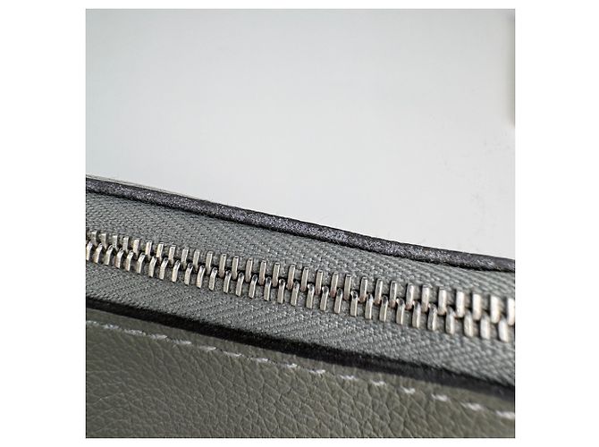 Hermès Sac pochette Hermes Zip Ango GM - vue 5