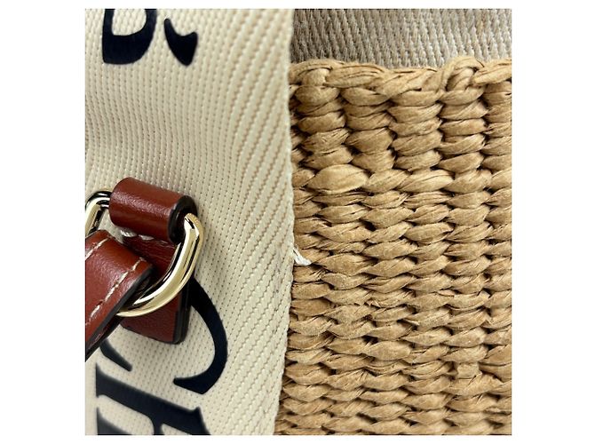 Borsa a cestino Chloé Chloe Woody Small - vista 4