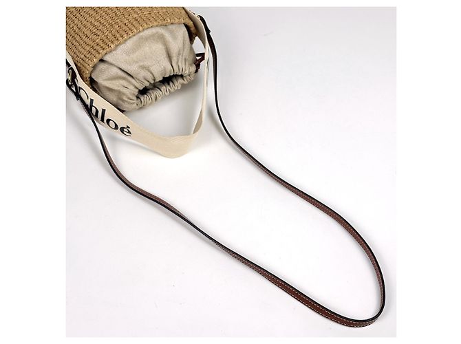 Borsa a cestino Chloé Chloe Woody Small - vista 6