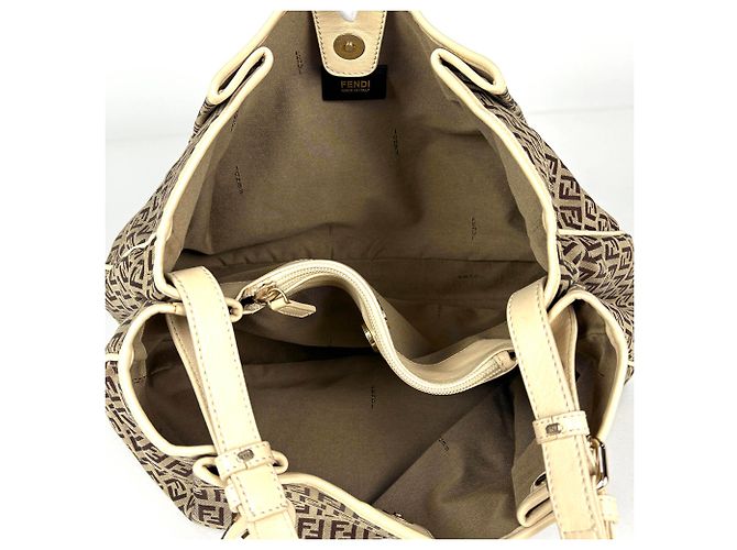 Fendi Tote Bag mit Zucchino-Muster - Ansicht 7