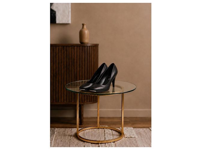 Chanel Schwarze Leder-Pumps - Ansicht 9