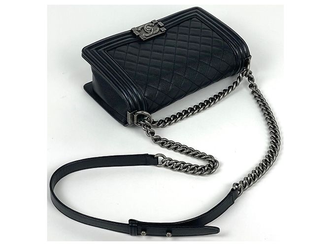 Borsa a tracolla Chanel Boy - vista 4