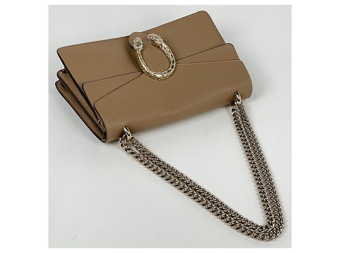 Borsa a tracolla in pelle Gucci Dionysus - vista 4