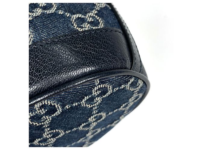 Mini borsa bucket Gucci Plaque - vista 3