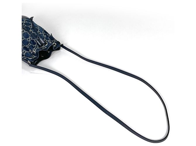 Mini borsa bucket Gucci Plaque - vista 5