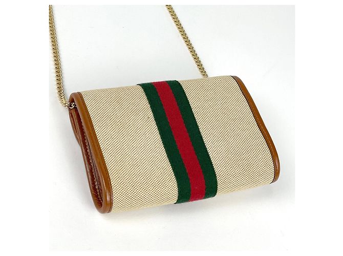 Borsa a tracolla Gucci Raja Tiger Head Web - vista 2