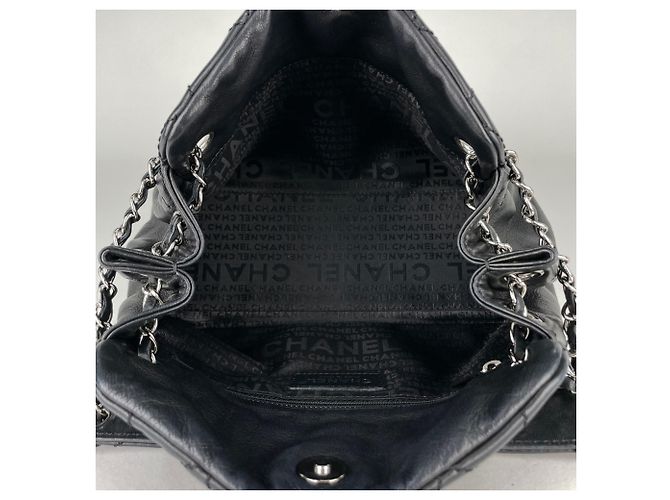 Borsa a tracolla Chanel in pelle Matelassé - vista 6