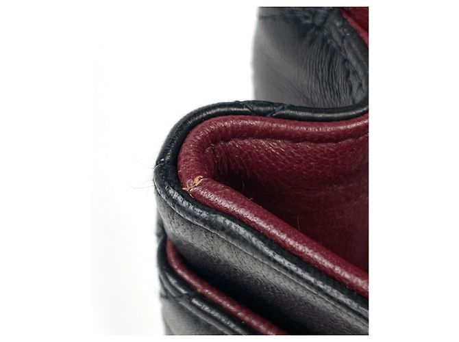Bolsa de ombro Chanel Matelassé em couro preto - vista 7