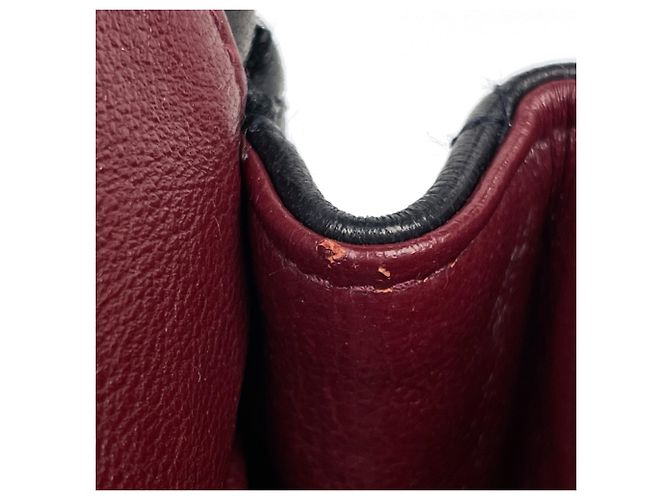 Bolsa de ombro Chanel Matelassé em couro preto - vista 8