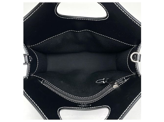 Borsa Mini Pocket Burberry in Denim Blue - vista 7