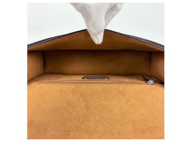 Borsa a tracolla in pelle Coach Eliza Flap - vista 9