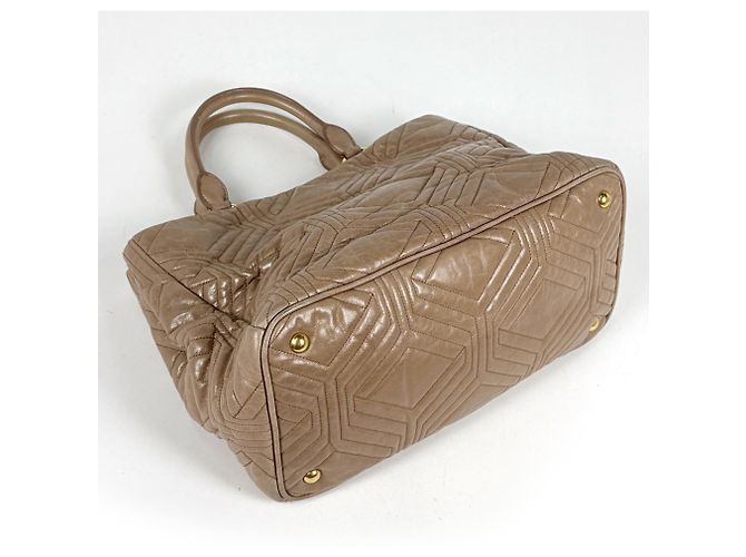 Borsa a mano in pelle 2-Way Miu Miu - vista 2