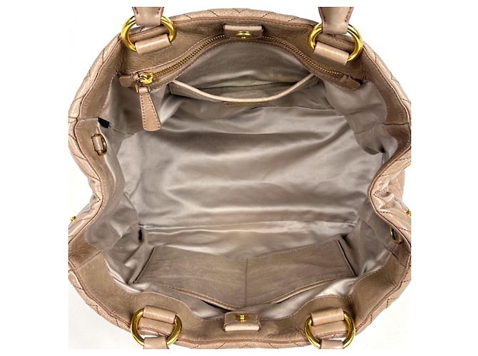 Borsa a mano in pelle 2-Way Miu Miu - vista 7