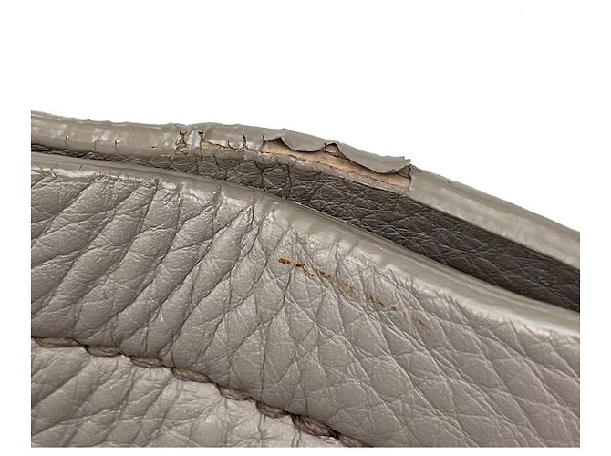 Borsa a tracolla Miu Miu in pelle beige - vista 7
