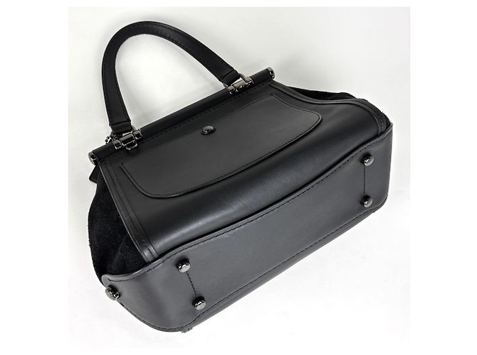 Coach Lederhandtasche in Black - Ansicht 2