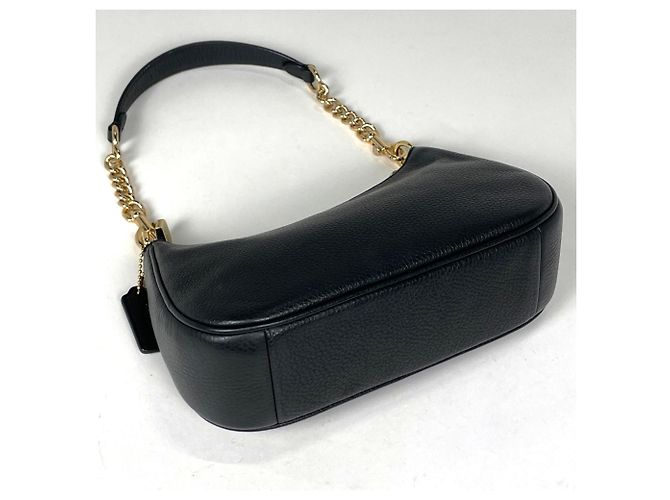 Bolsa de Ombro em Couro 2-Way Coach Terry - vista 2
