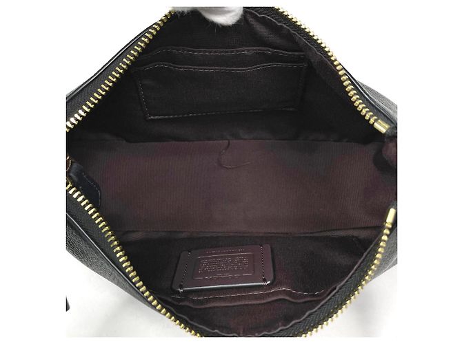 Bolsa de Ombro em Couro 2-Way Coach Terry - vista 6