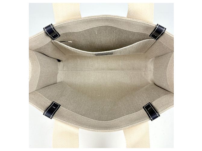 Bolso Tote Mediano Chloé Woody de Lona - vista 7