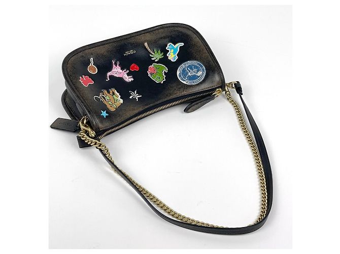 Coach Waverley Sticker Print 2-Way Leder-Schultertasche - Ansicht 5