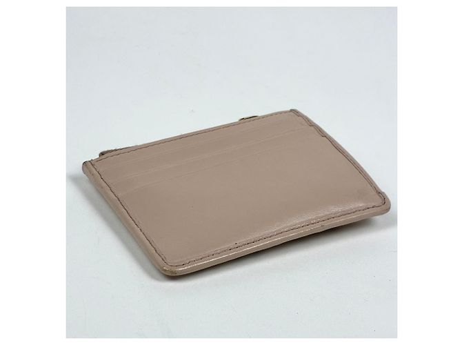 Tarjetero de piel rosa Miu Miu - vista 2