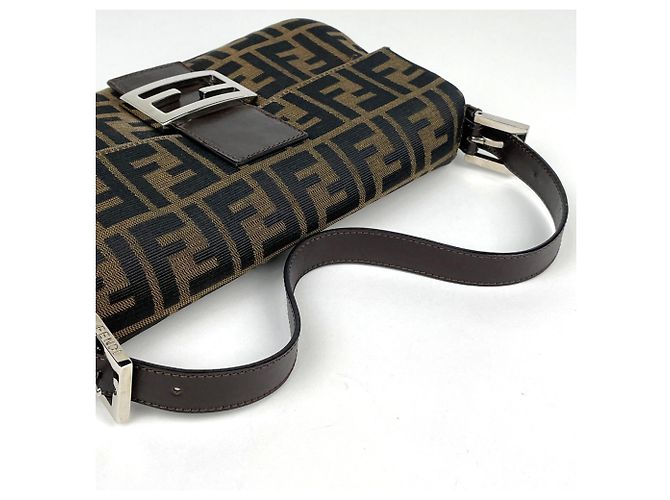 Borsa a spalla Fendi Mamma Baguette - vista 5