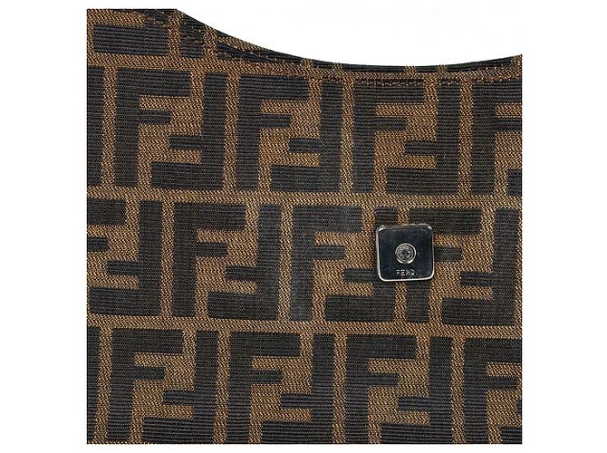 Borsa a tracolla Fendi Zucca Pattern - vista 4