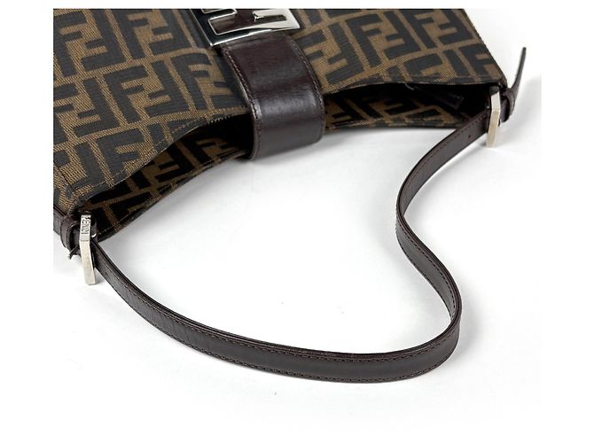 Borsa a tracolla Fendi Zucca Pattern - vista 5