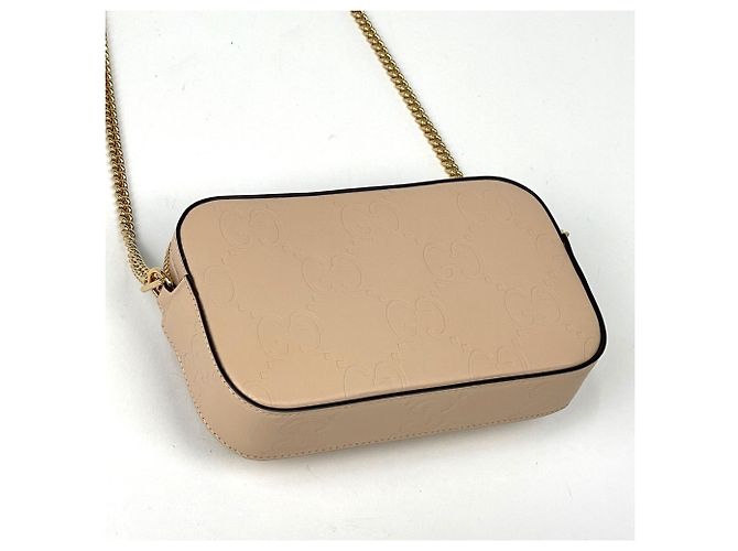 Borsa a tracolla Super Mini Gucci Beige - vista 2