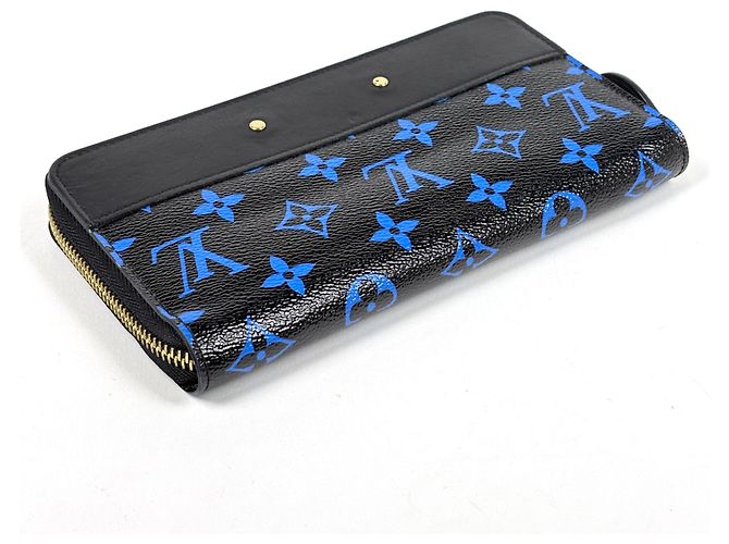 Louis Vuitton Zippy Wallet in Blue Monogram - Ansicht 2
