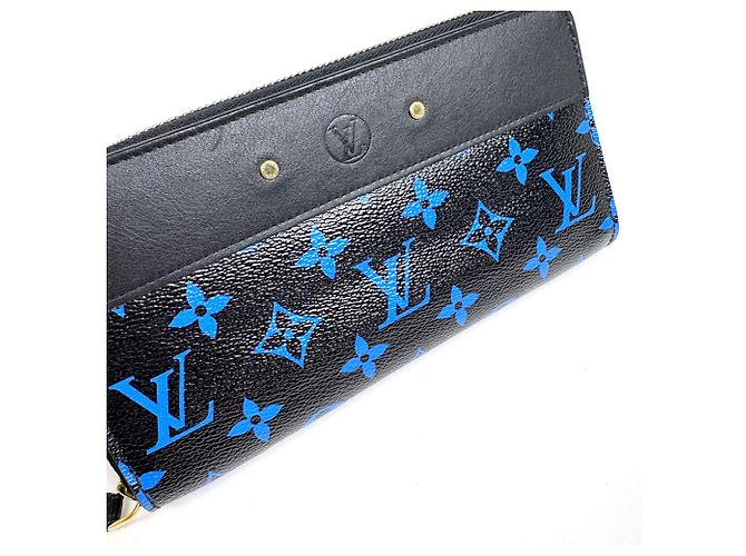 Louis Vuitton Zippy Wallet in Blue Monogram - Ansicht 4