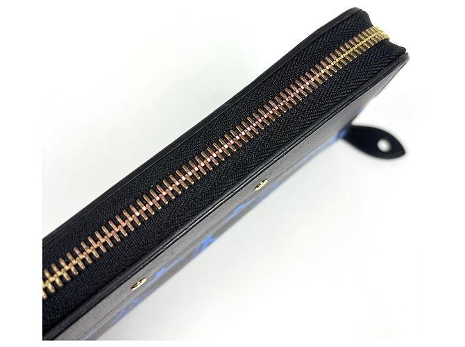 Louis Vuitton Zippy Wallet in Blue Monogram - Ansicht 5