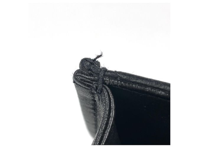Borsa a tracolla Chanel in pelle nera - vista 6