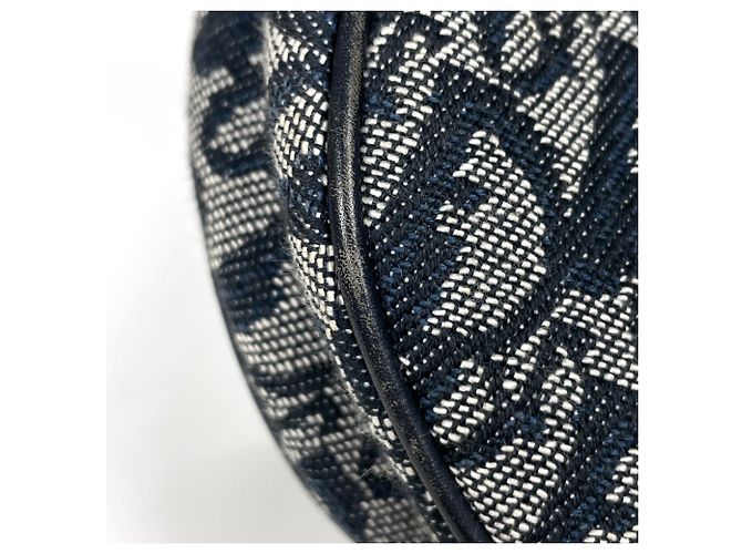 Borsa Saddle Christian Dior Navy - vista 3