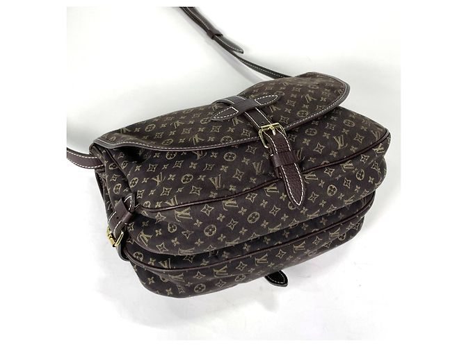 Borsa a tracolla Louis Vuitton Saumur 30 - vista 2