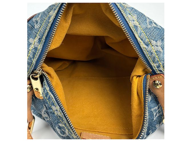Borsa a tracolla Louis Vuitton Monogram Denim Blue - vista 11