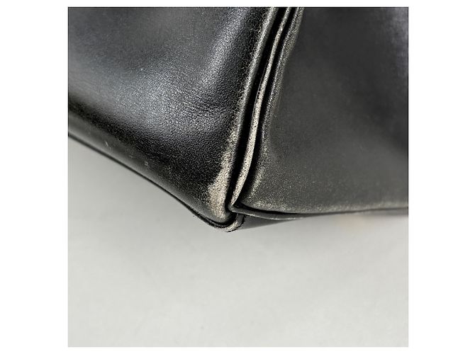 Hermès Borsa Hermes Kelly 32 in pelle Box Calf nera - vista 6
