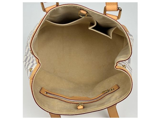 Borsa Tote Louis Vuitton Hampstead PM in Damier Azur - vista 10